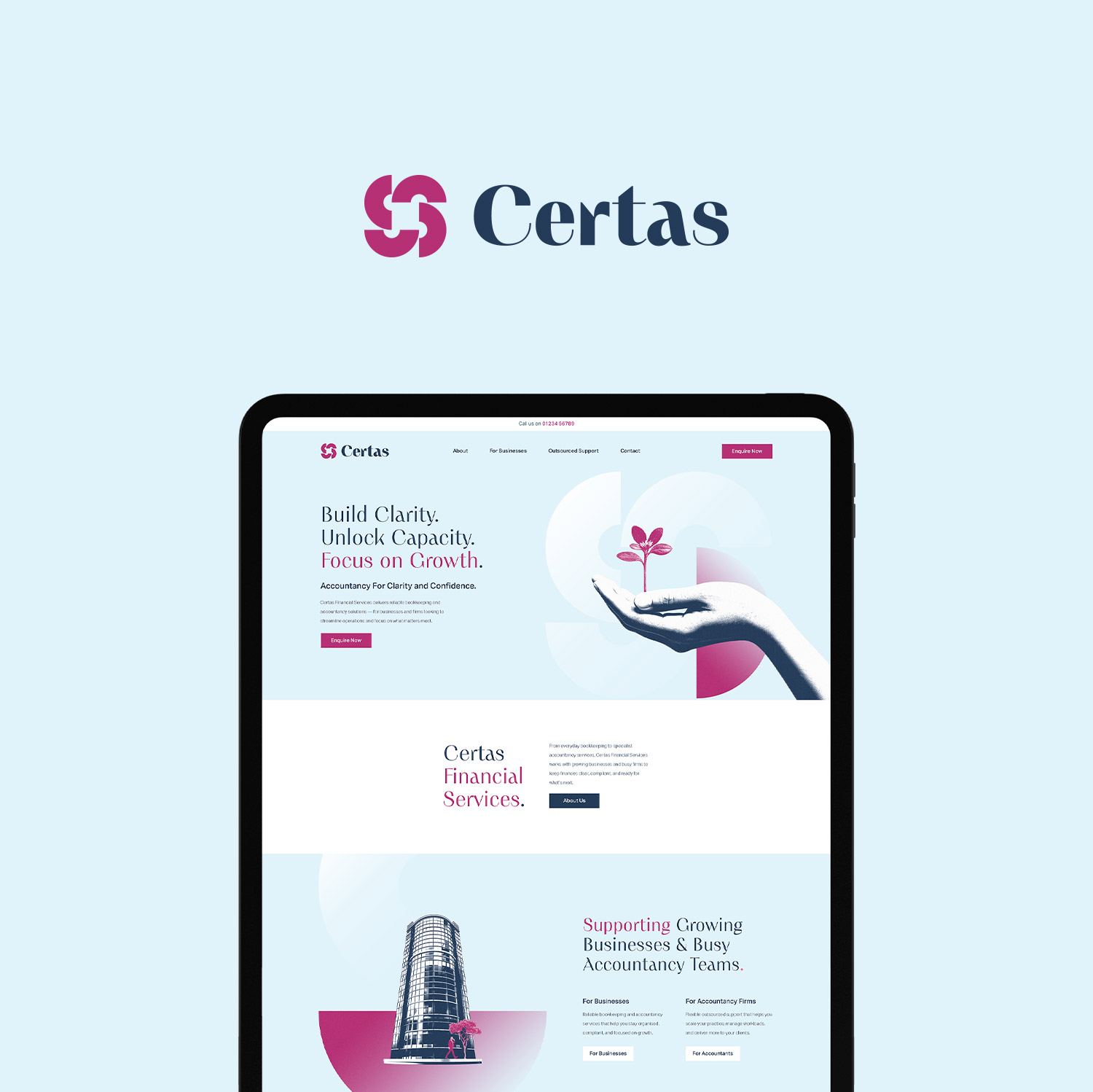 Building a Smarter Financial Brand. Certas.
