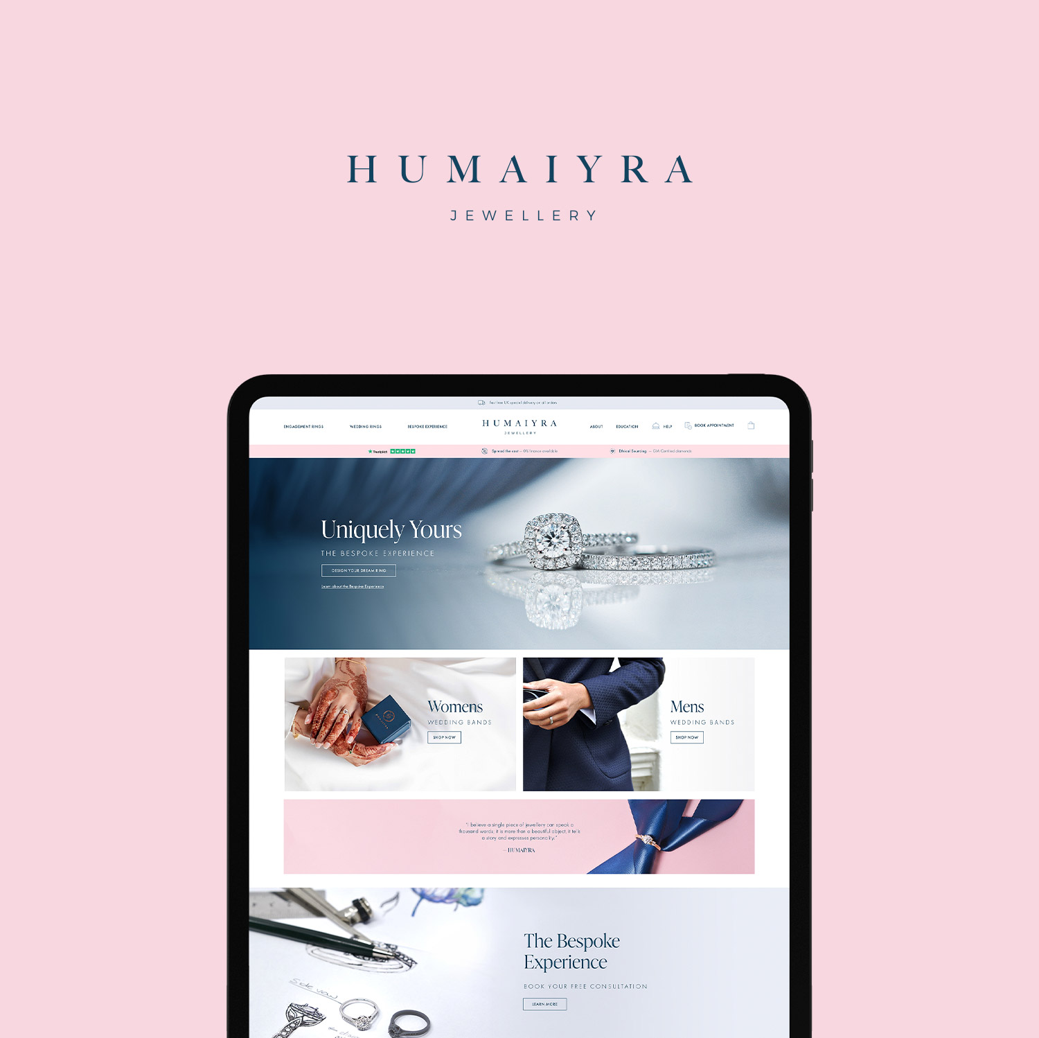 Designed to convert, not just sparkle. Humaiyra.